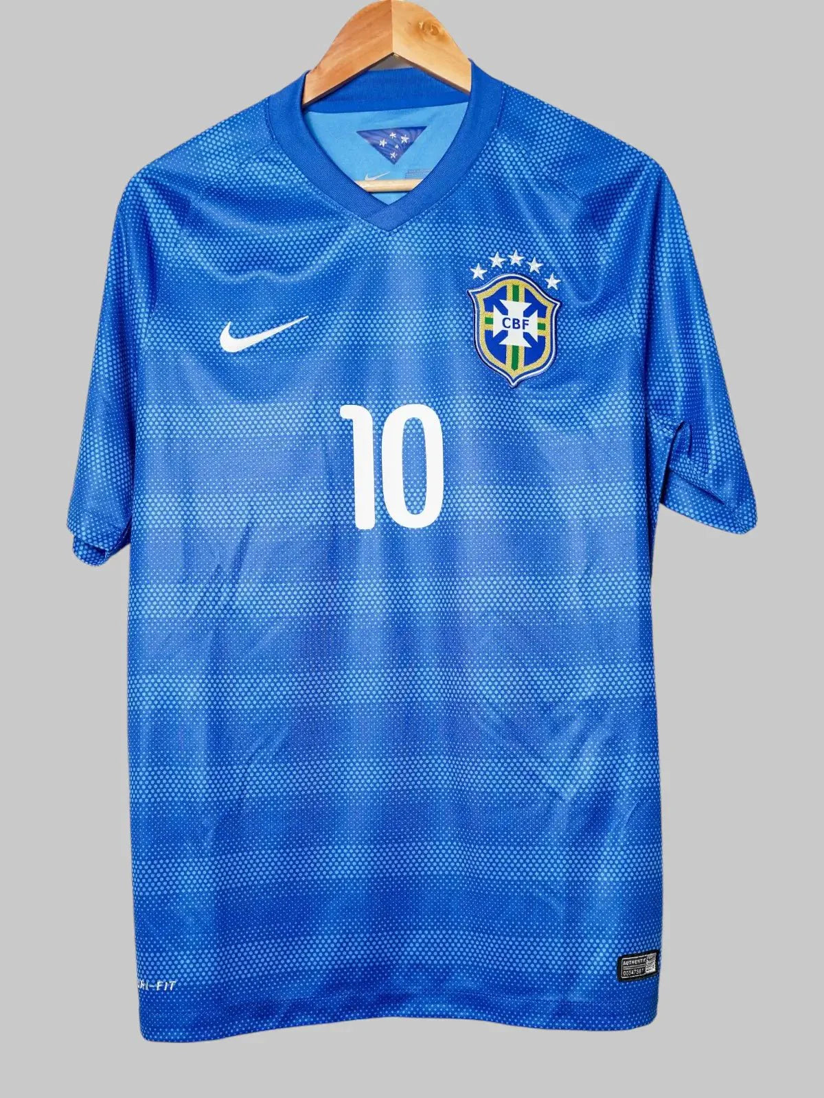 Brazil Away Shirt 2014/15 Neymar Jr #10 (M)