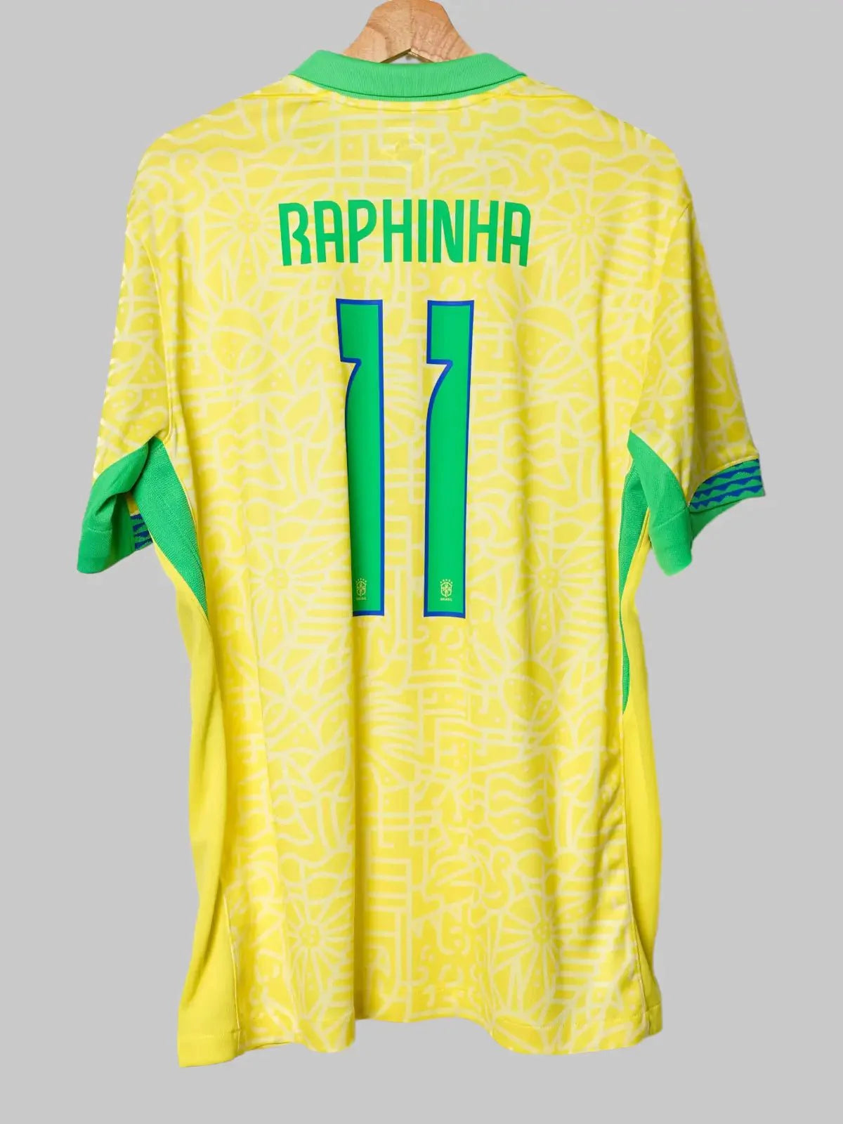 Brazil Home Shirt 2024/25 Raphinha #11 (L)