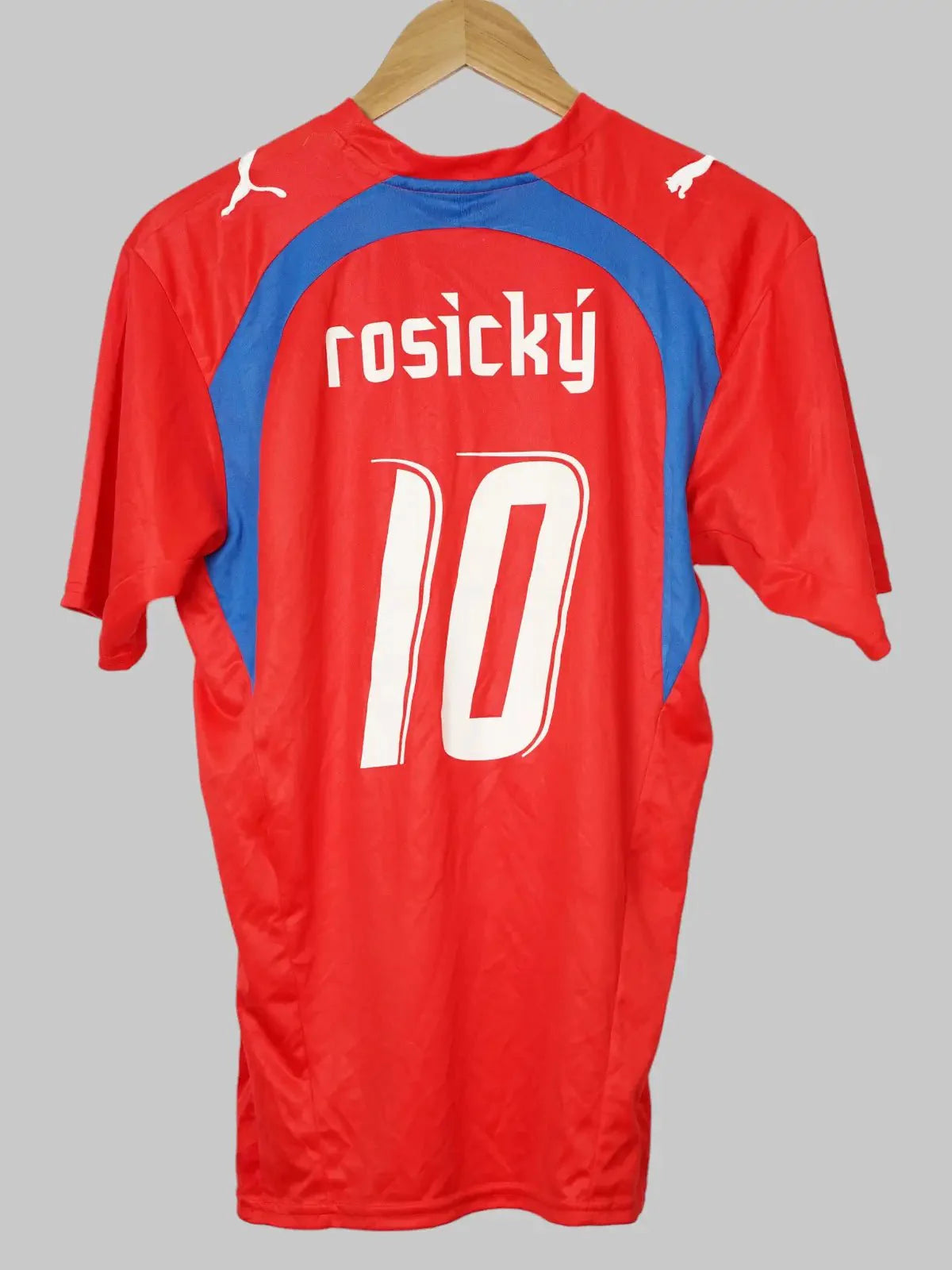 Czech Republic Home Shirt 2006/7 Rosicky #10 (S)