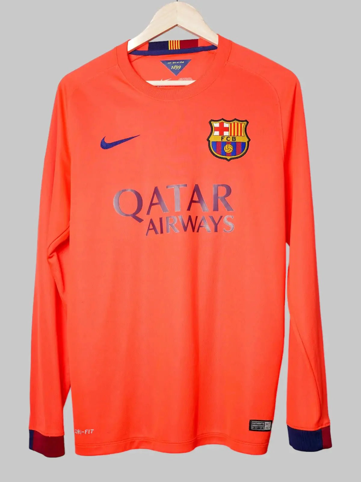FC Barcelona Away Shirt L/S 2014/15 Messi #10 (M)