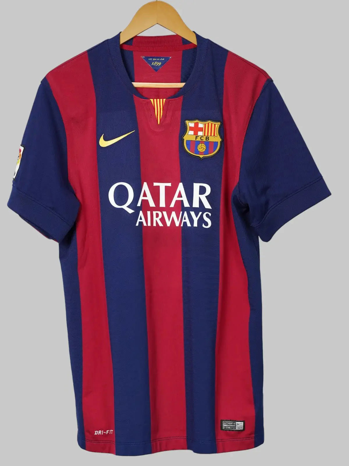 FC Barcelona Home Shirt 2014/15 Suarez #9 (L)