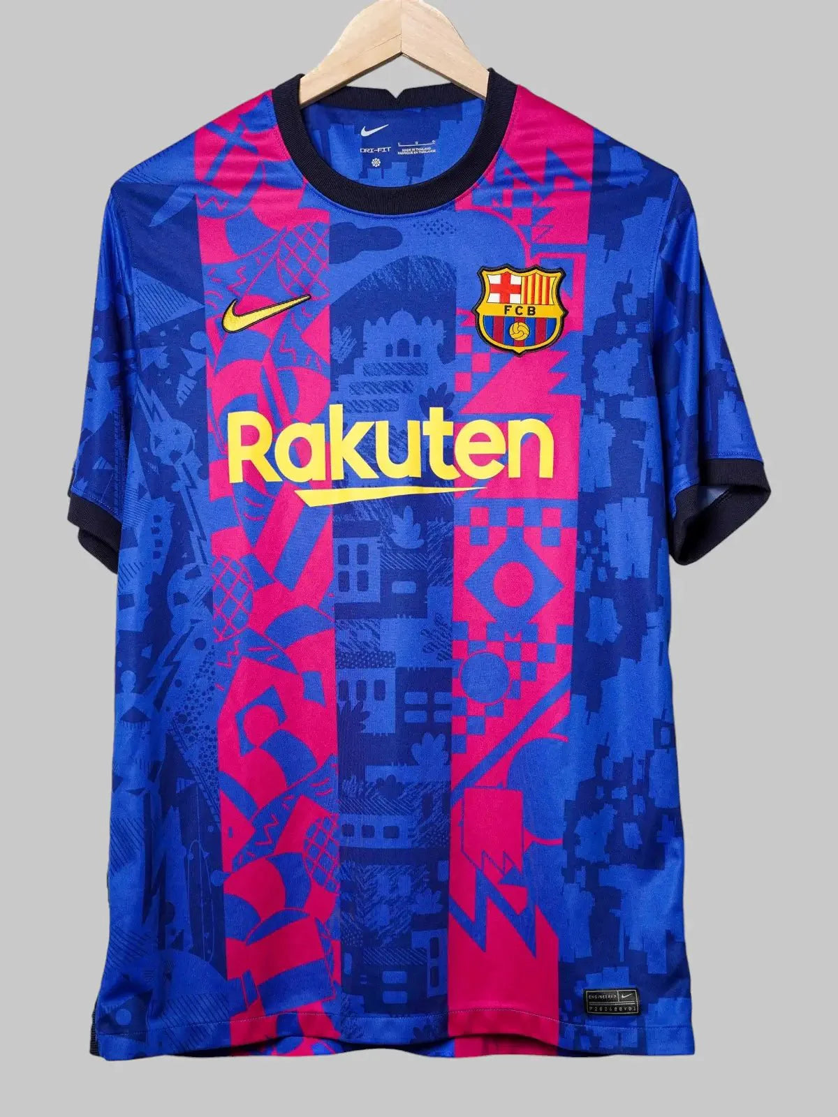 FC Barcelona Third Shirt 2021/22 Memphis #9 (L)
