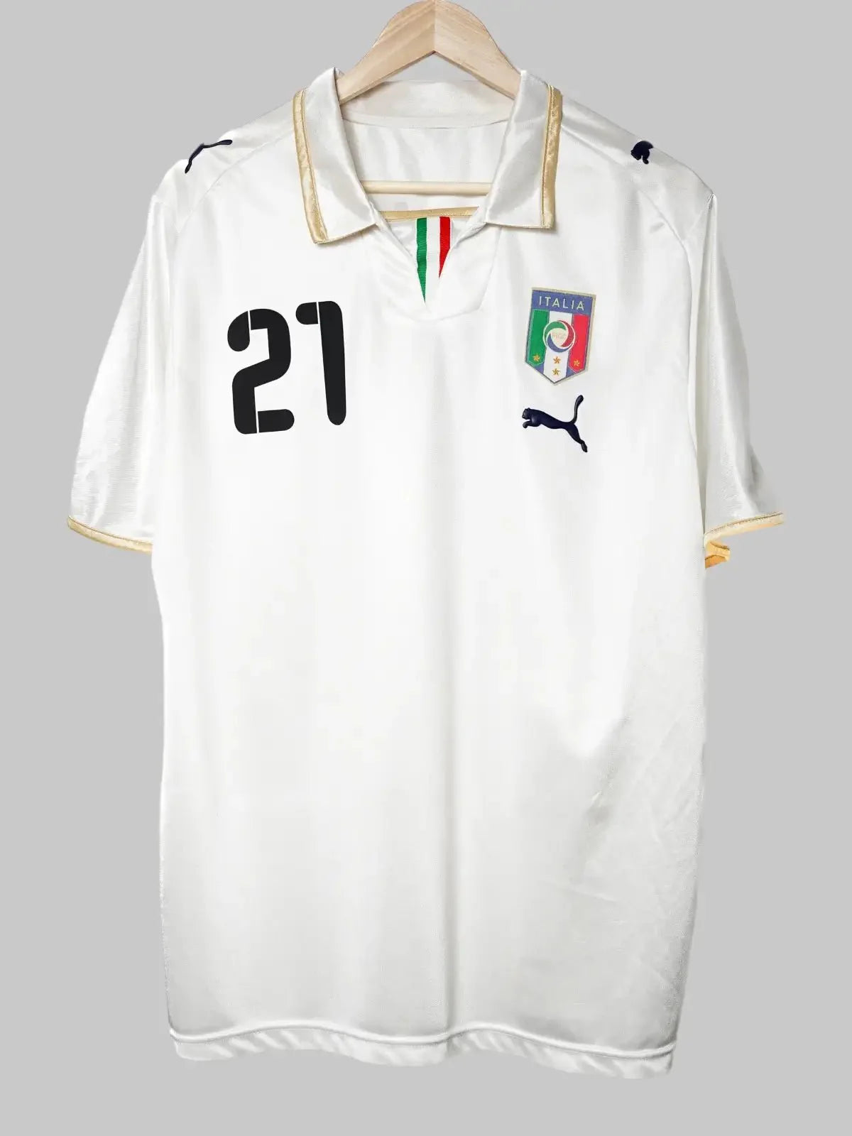 Italy Away Shirt 2008/10 Pirlo #21 (XL)