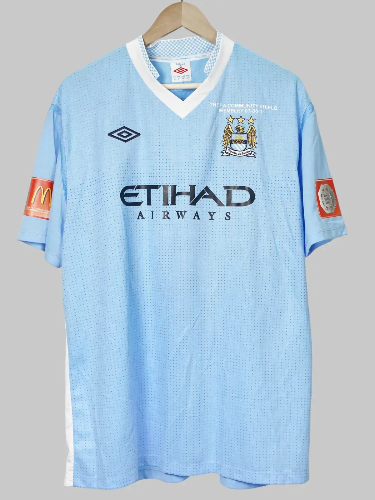 Manchester City Home Shirt 2011/12 Balotelli #45 (XXL)