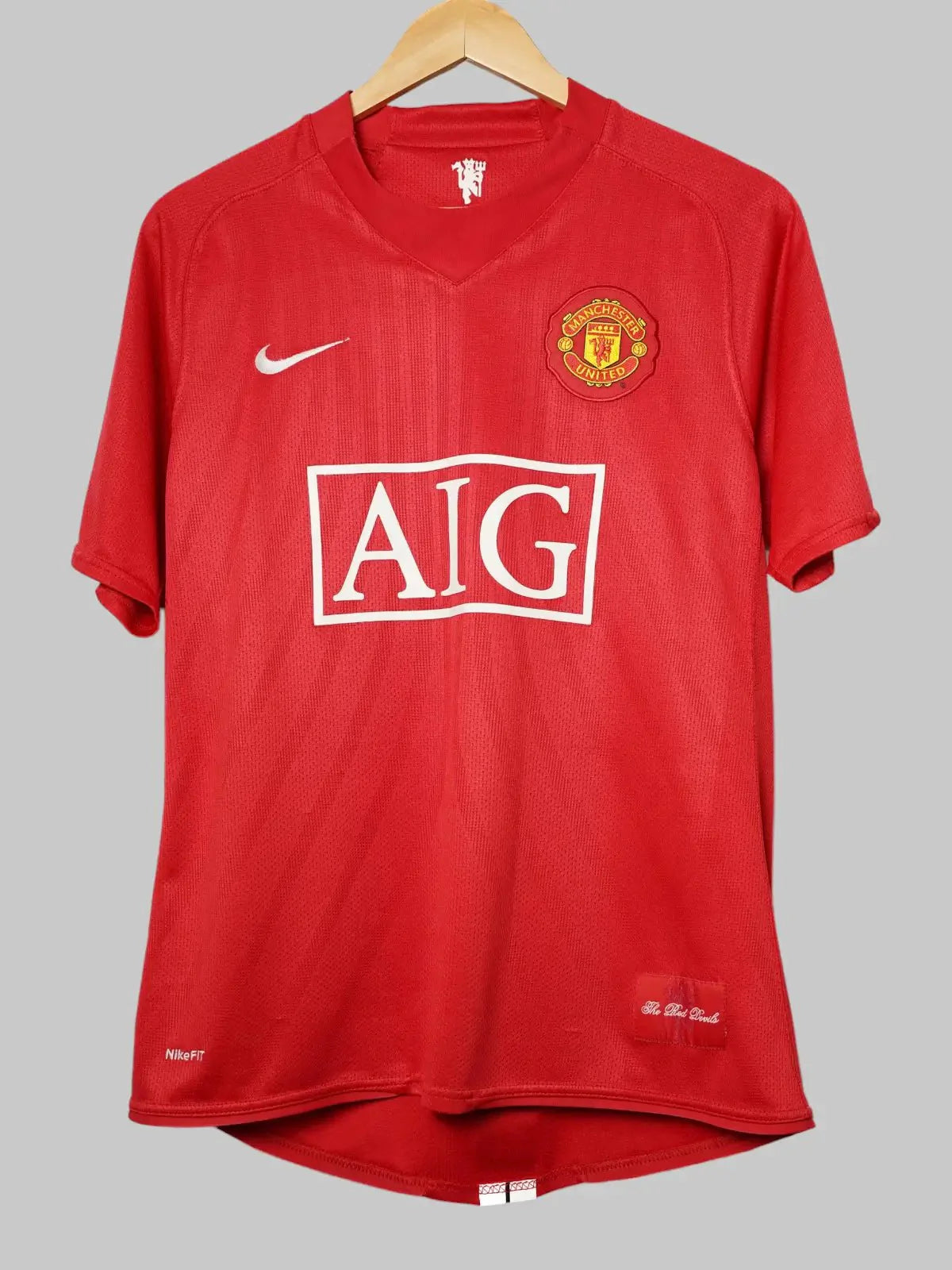 Manchester United Home Shirt 2007/9 Ronaldo #7 (M)