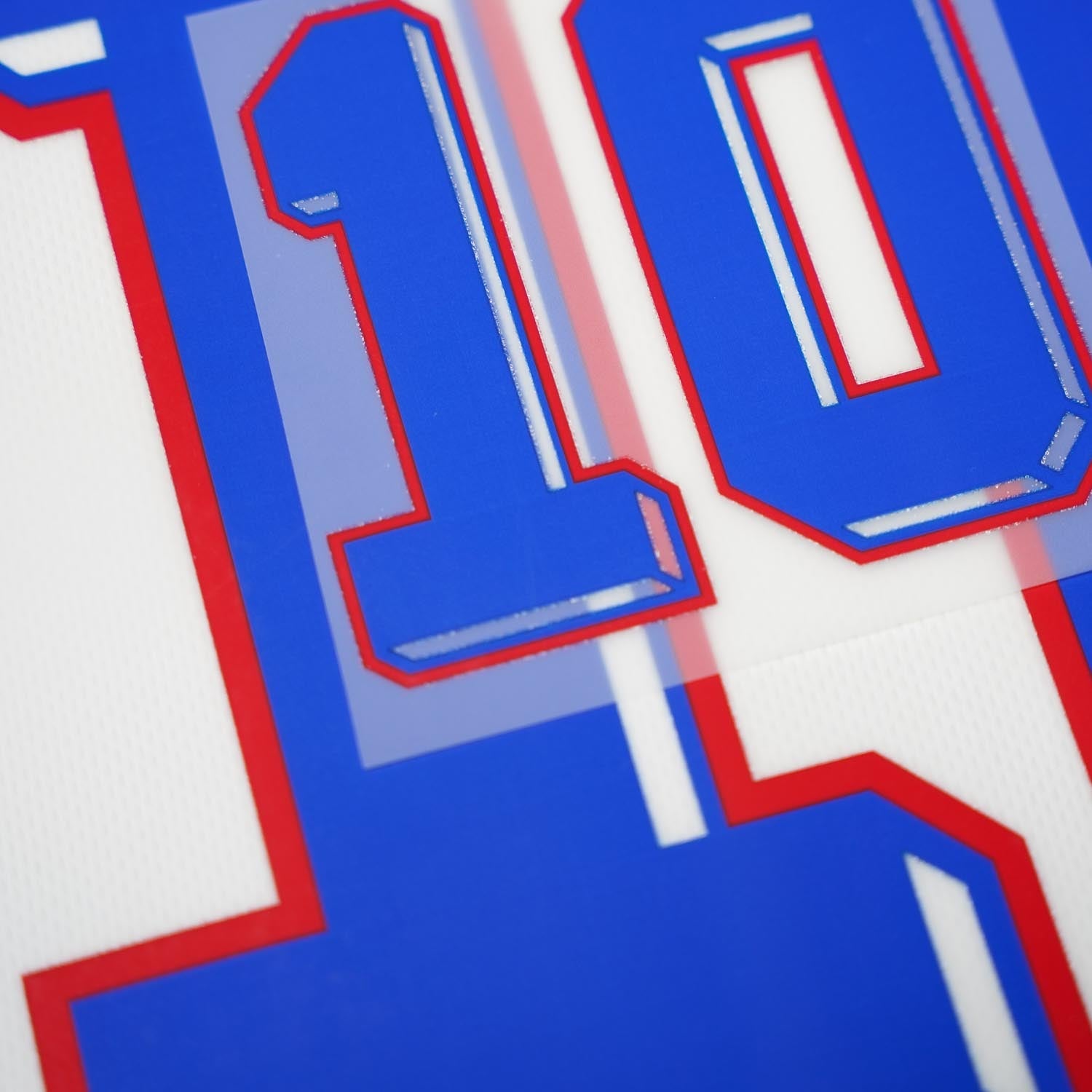 1998/99 France Away Name Set Zidane #10 v2 (Repro)