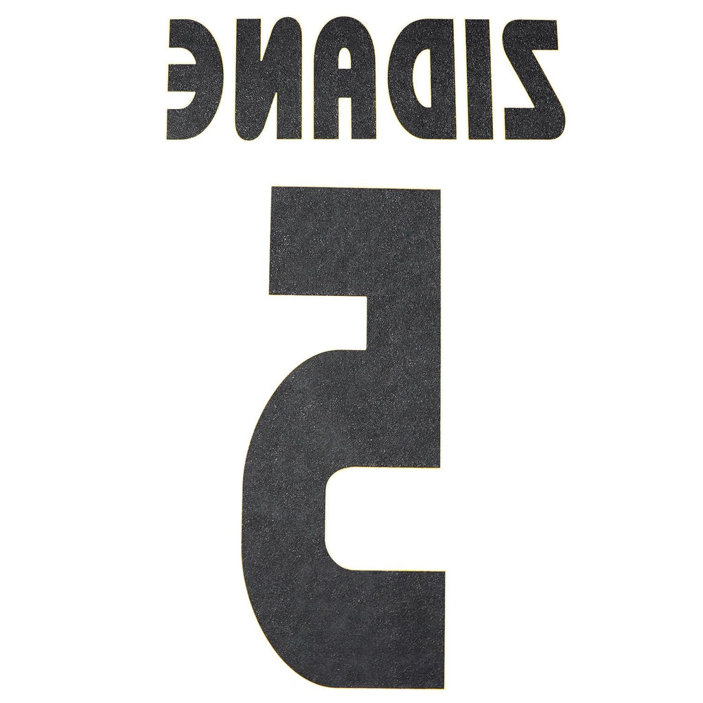 2003-2005 Real Madrid Home Name Set Zidane #5 (Repro)