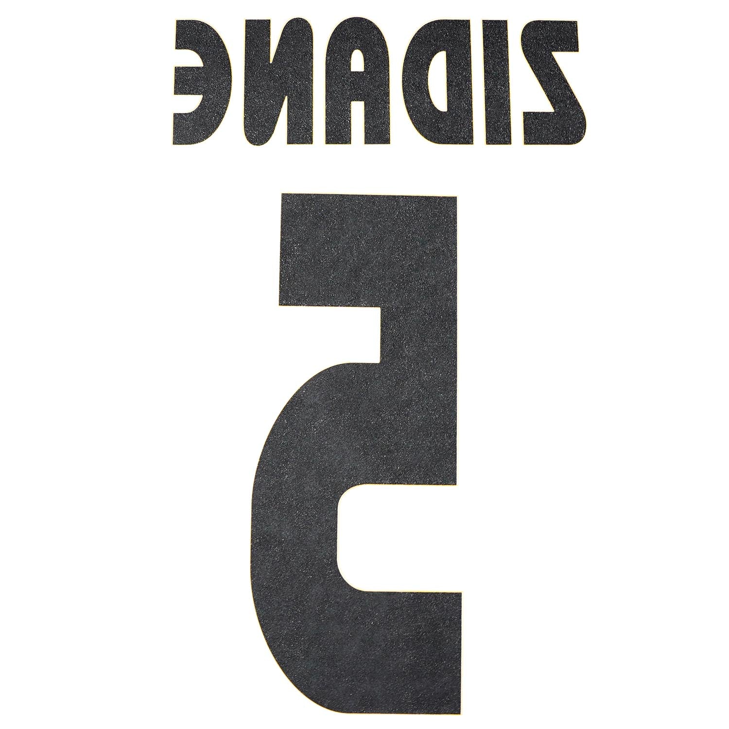 2003-2005 Real Madrid Home Name Set Zidane #5 (Repro)