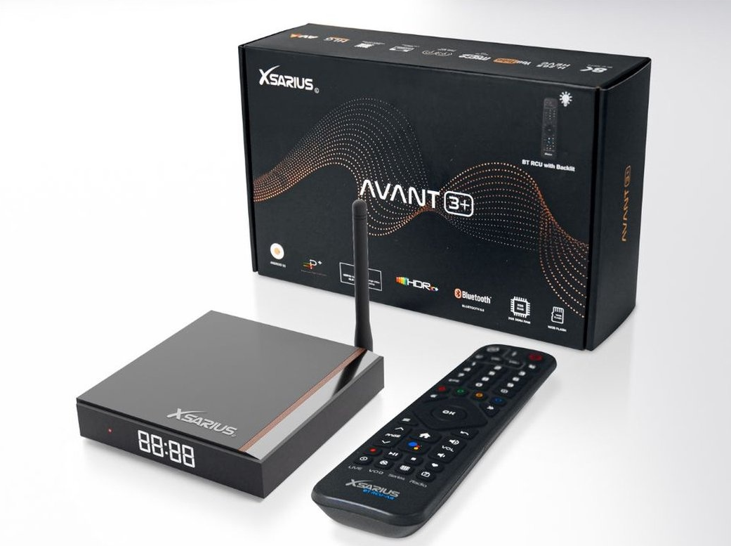 Xsarius Avant 3+ 4K Android OTT Media Streamer