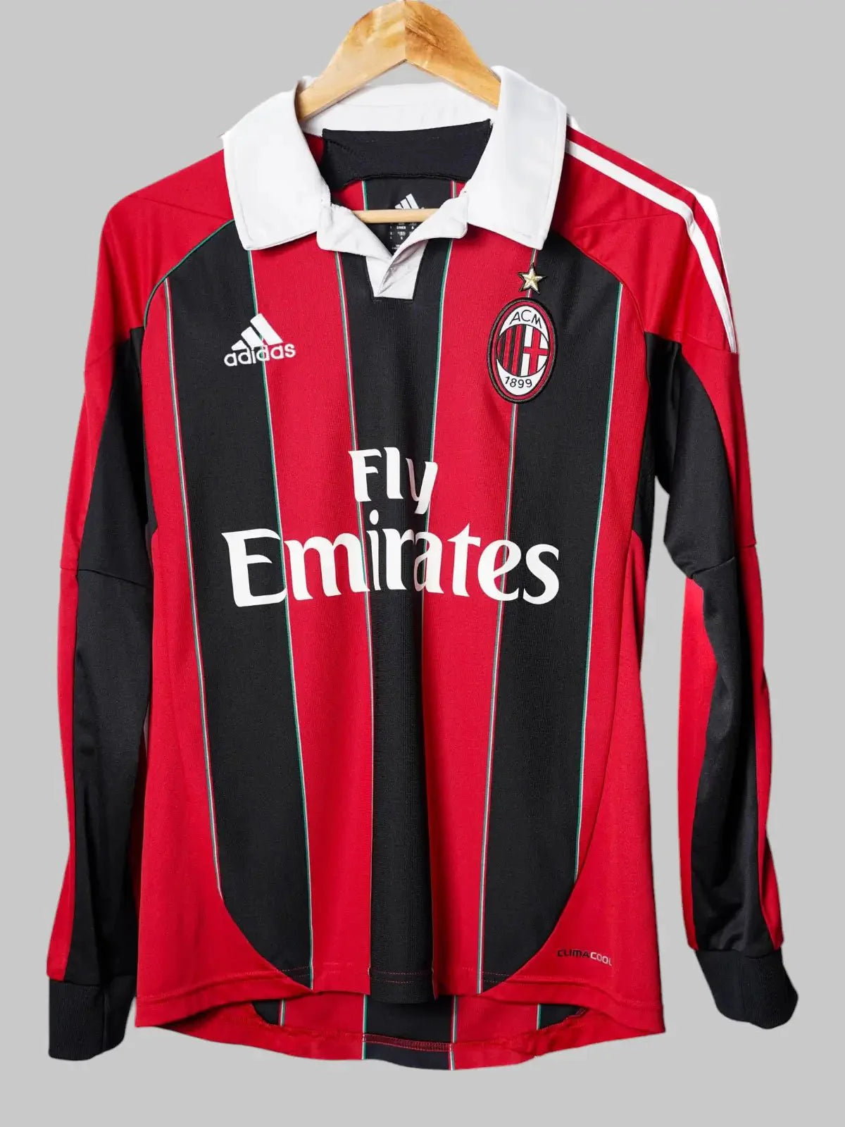 AC Milan 2012/13 Home Shirt L/S Robinho #7 (S)