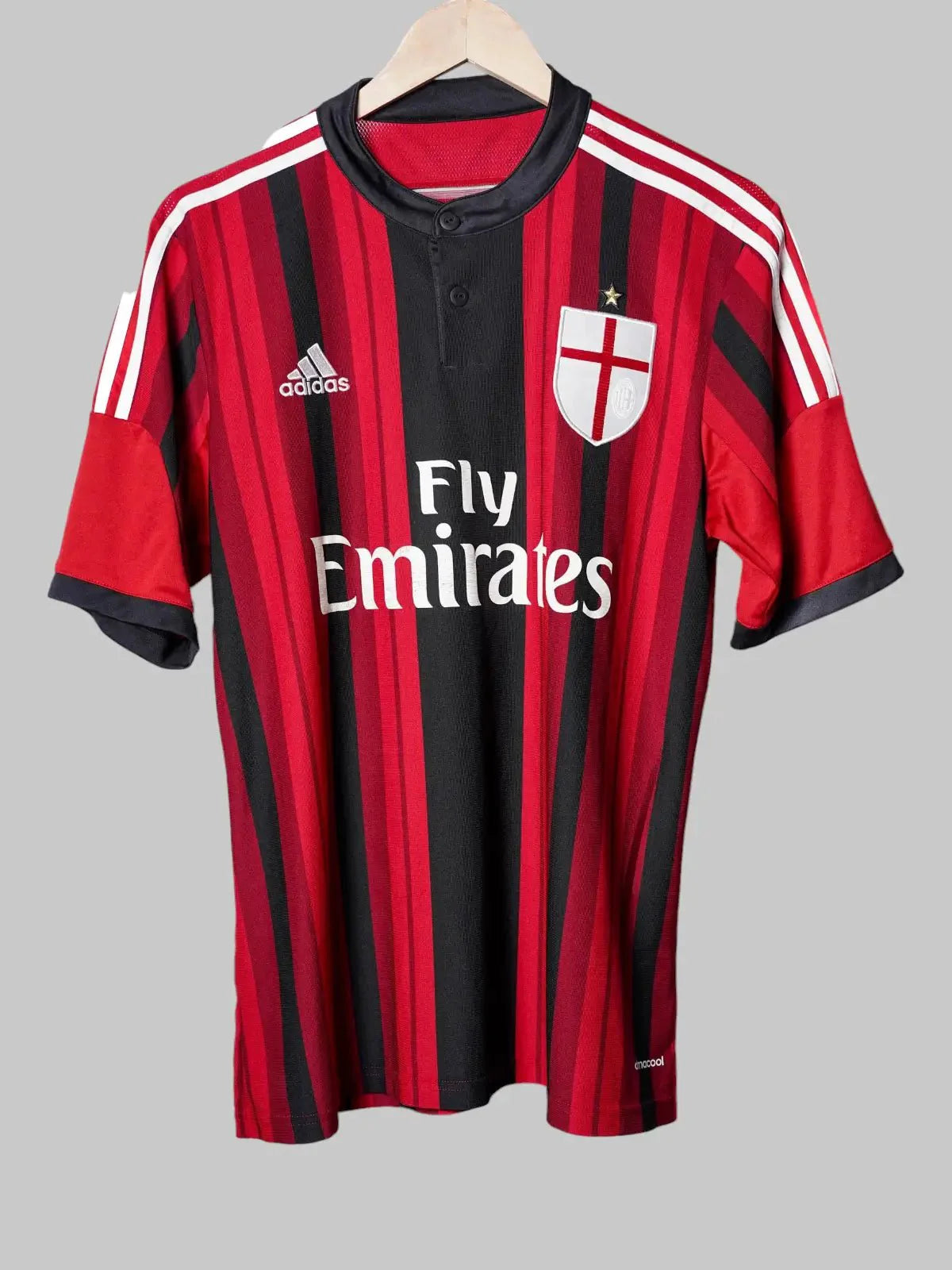 AC Milan 2014/15 Home Shirt De Jong #34 (M)