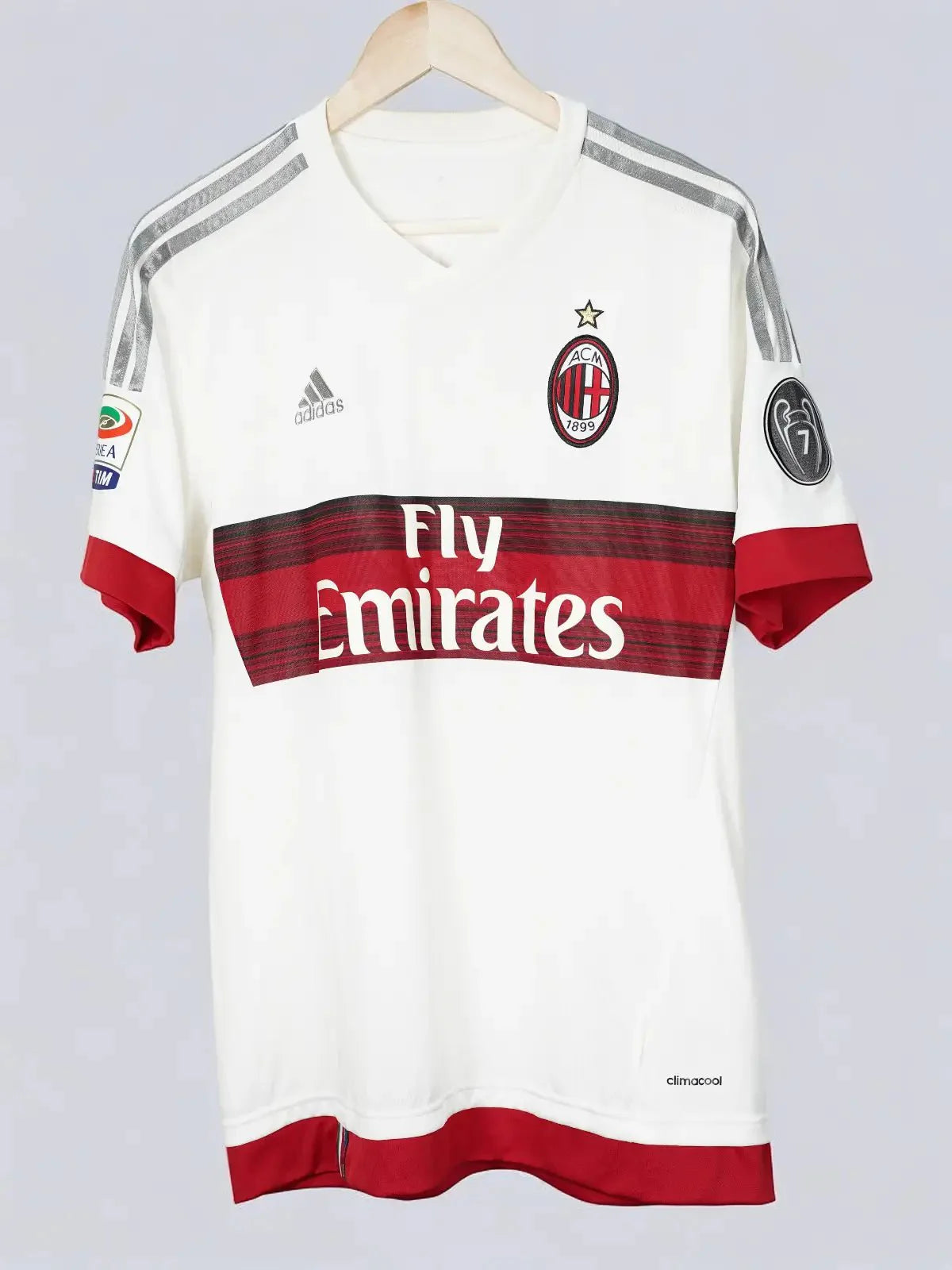 AC Milan Away Shirt 2015/16 Prince #72 Signed (L)
