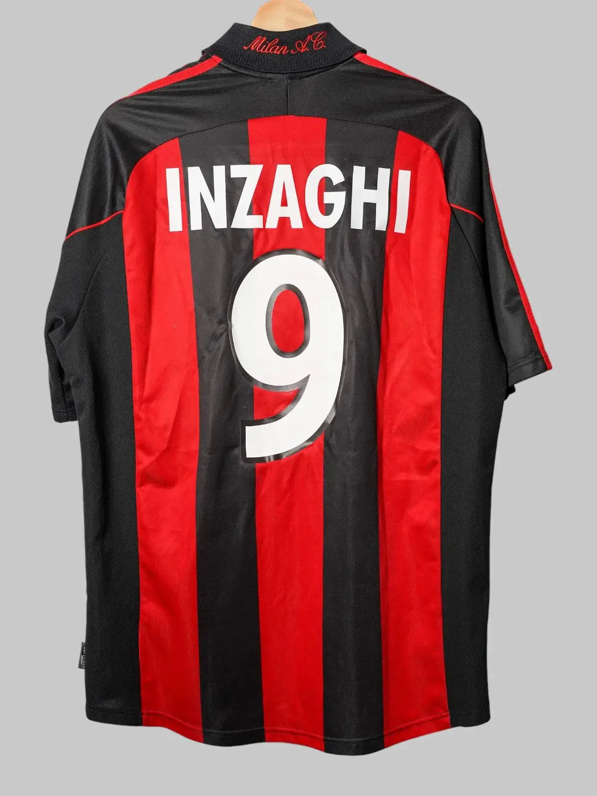 AC Milan Home Shirt 2001/2 Inzaghi #9 (L)