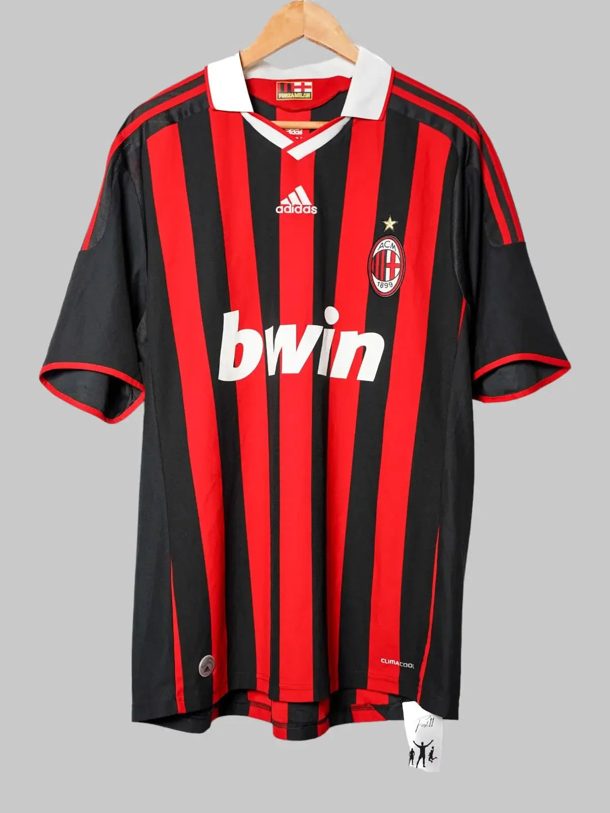 AC Milan Home Shirt 2009/10 Pato #7 Signed (XL)