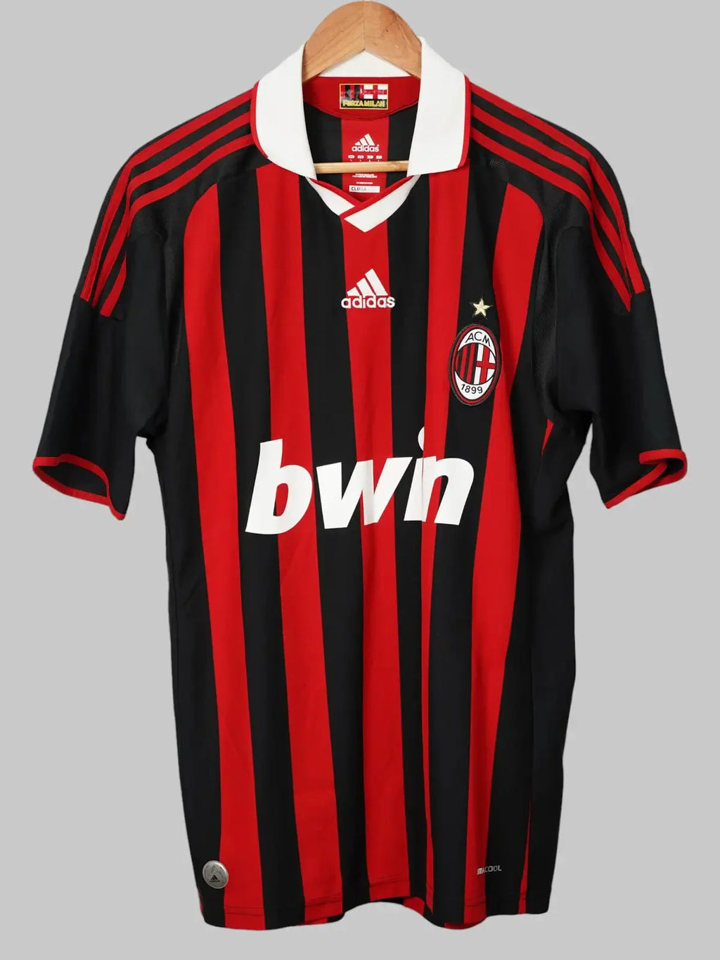 AC Milan Home Shirt 2009/10 Ronaldinho #80 (L)
