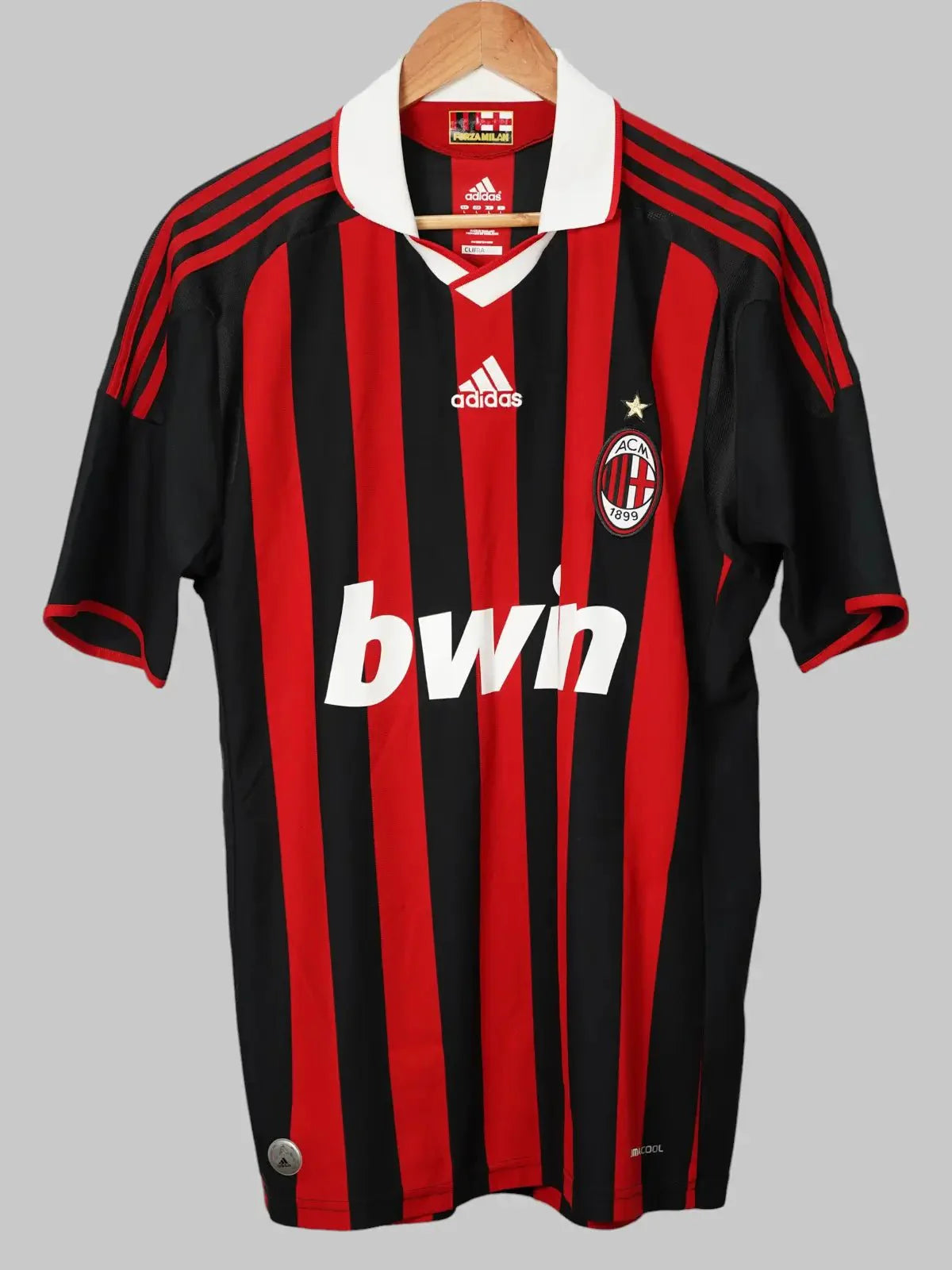 AC Milan Home Shirt 2009/10 Ronaldinho #80 (L)