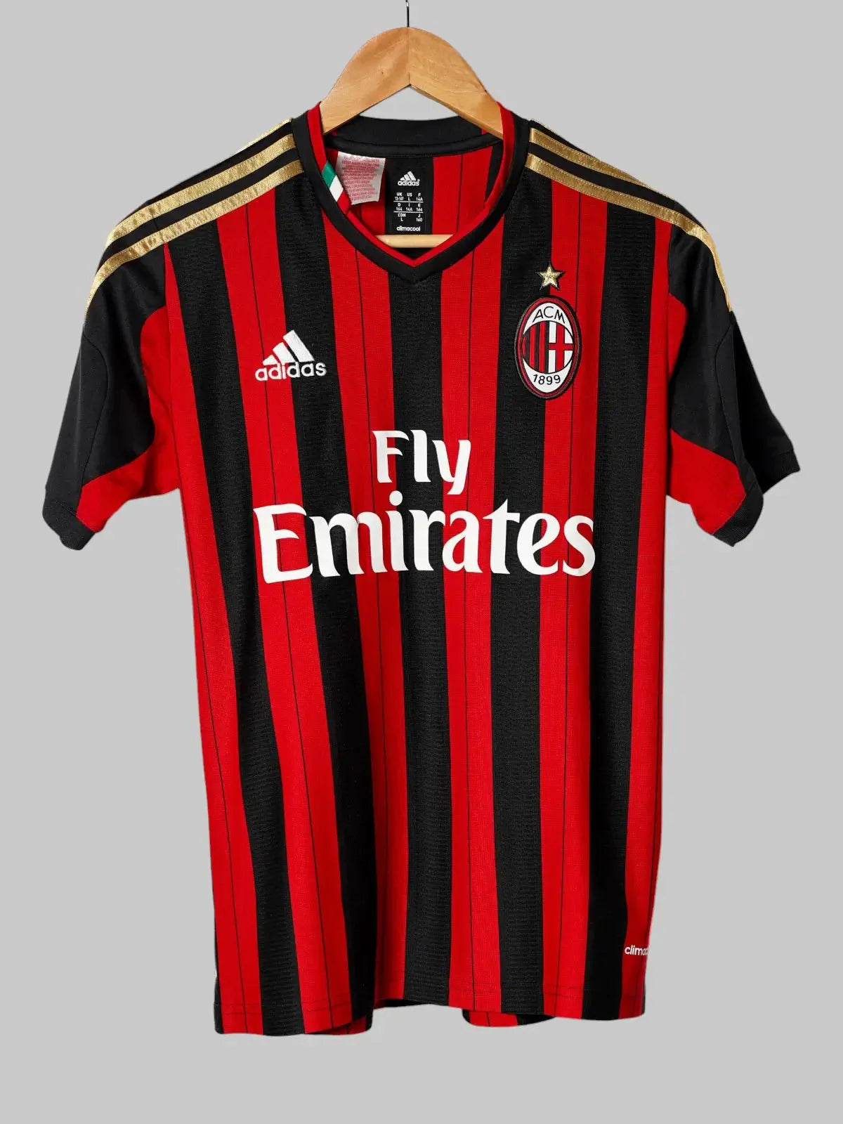 AC milan Home Shirt 2013/14 (XL Kids)