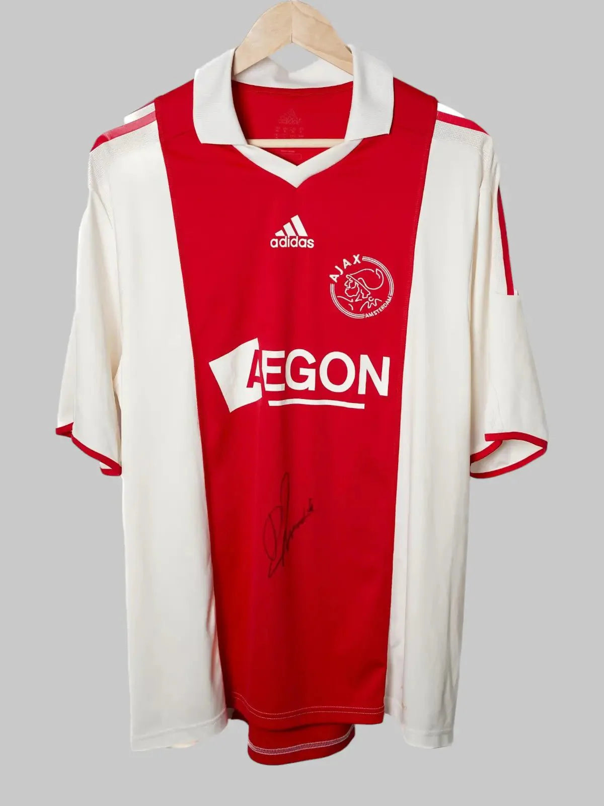 Ajax Home Shirt 2009/10 Signed (XL)