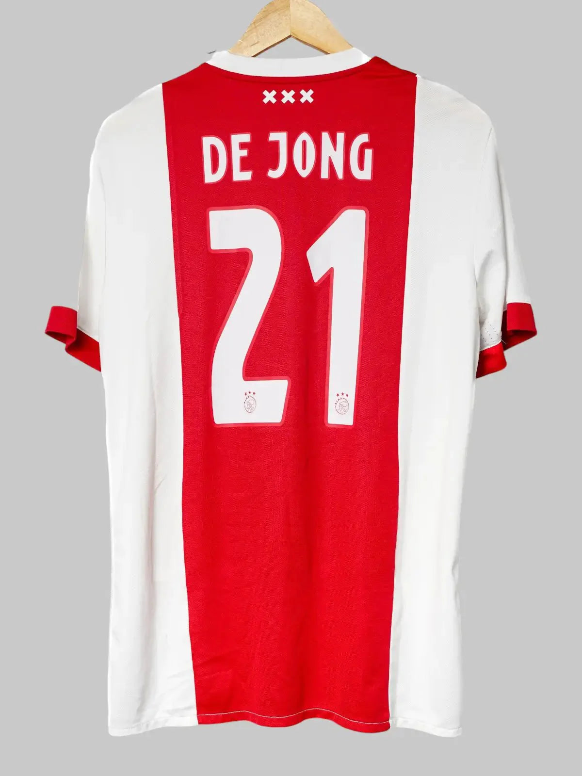 Ajax Home Shirt 2017/18 De Jong (L)
