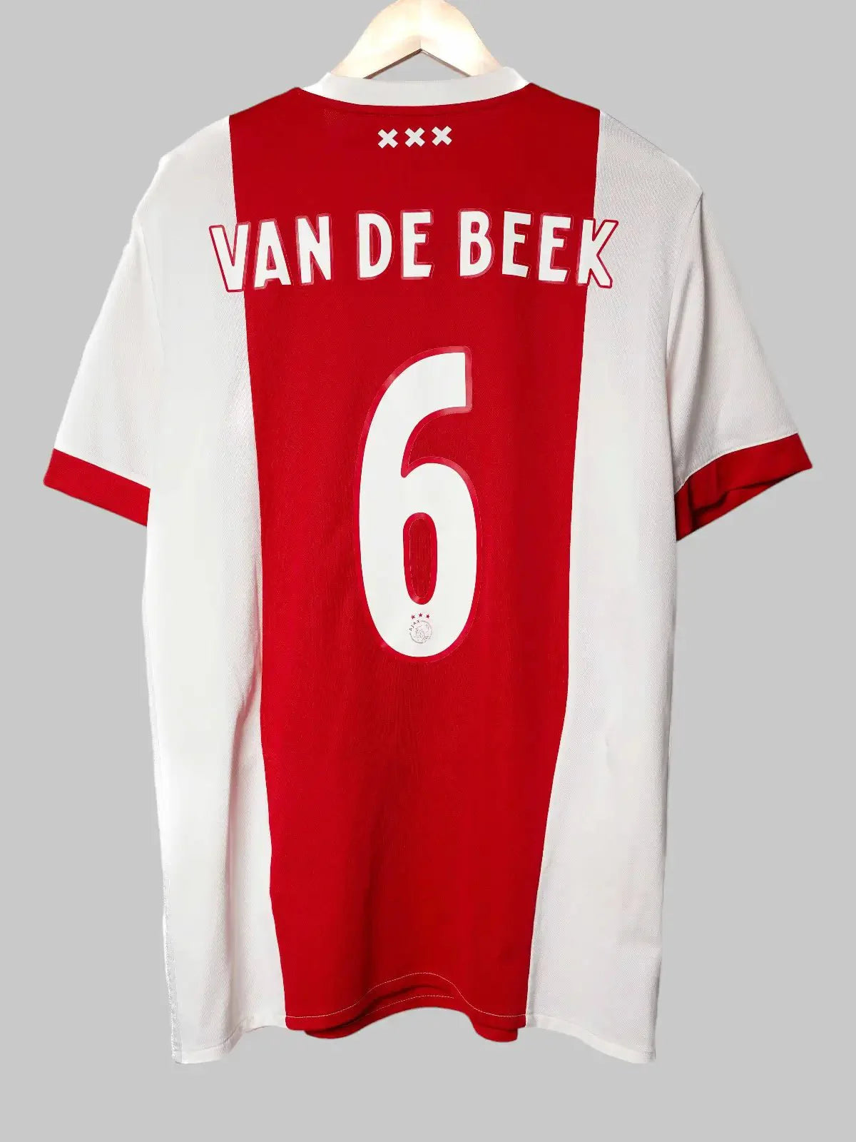 Ajax Home Shirt 2017/18 Van de Beek #6 (L)