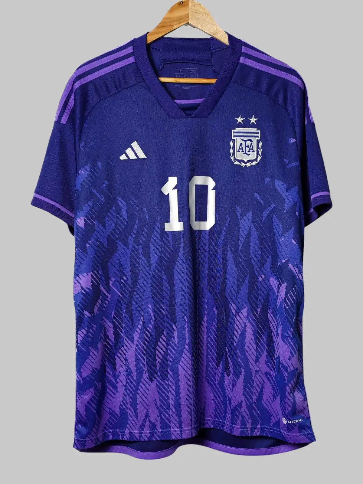 Argentina Away Shirt 2022/23 Messi #10 (XL)