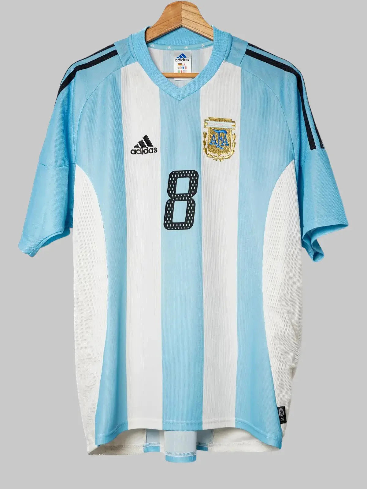 Argentina Home Shirt 2002/4 Zanetti #8 (XL)