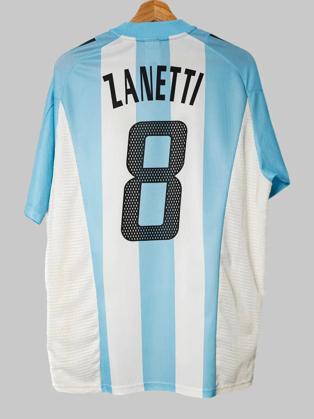 Argentina Home Shirt 2002/4 Zanetti #8 (XL)