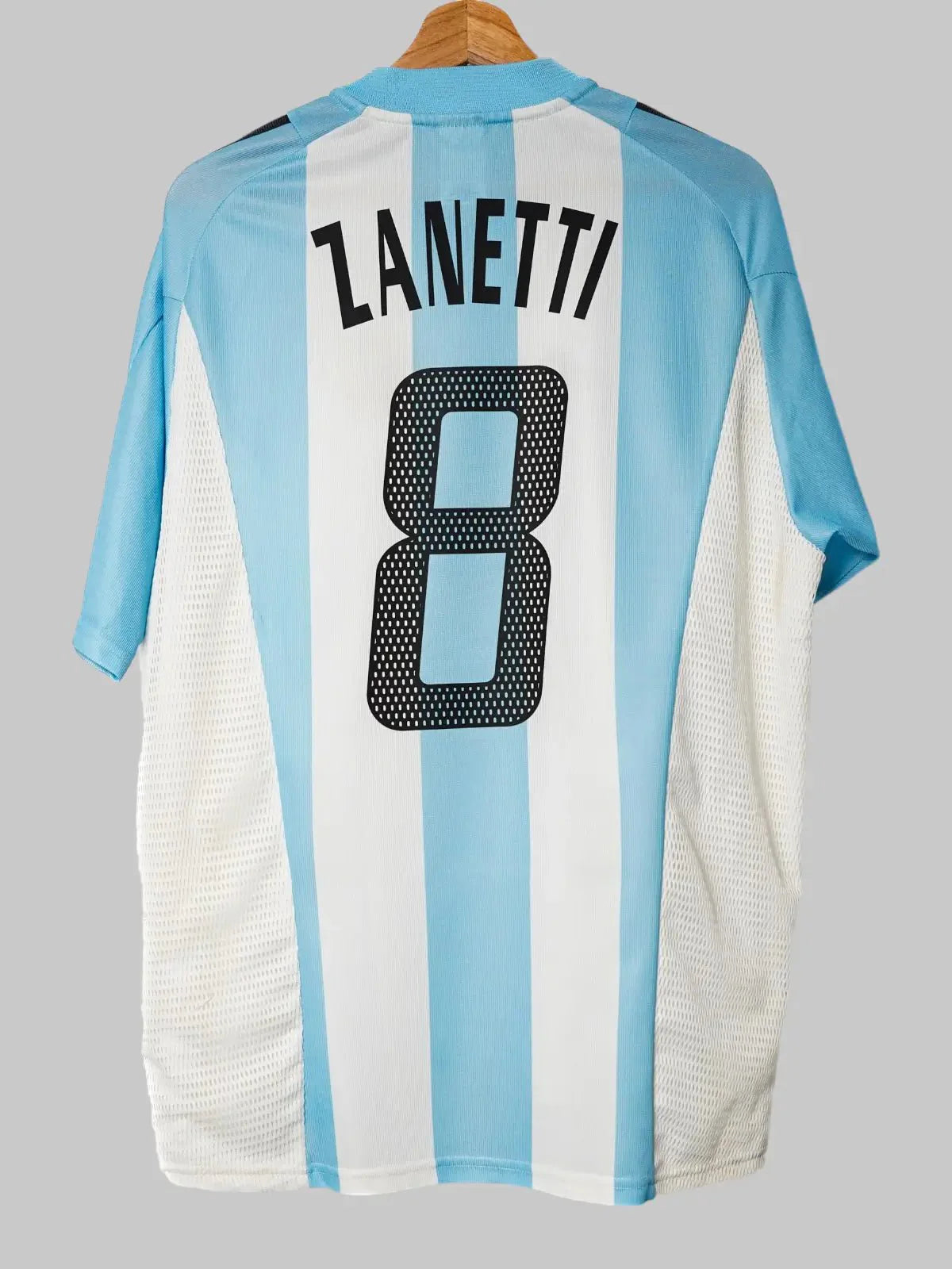 Argentina Home Shirt 2002/4 Zanetti #8 (XL)