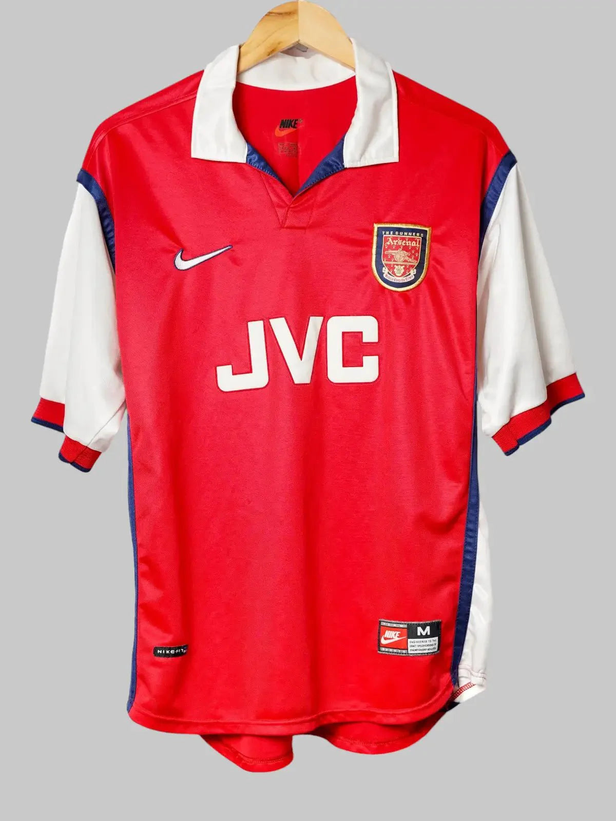 Arsenal Home Shirt 1998/99 Bergkamp #10 (M)