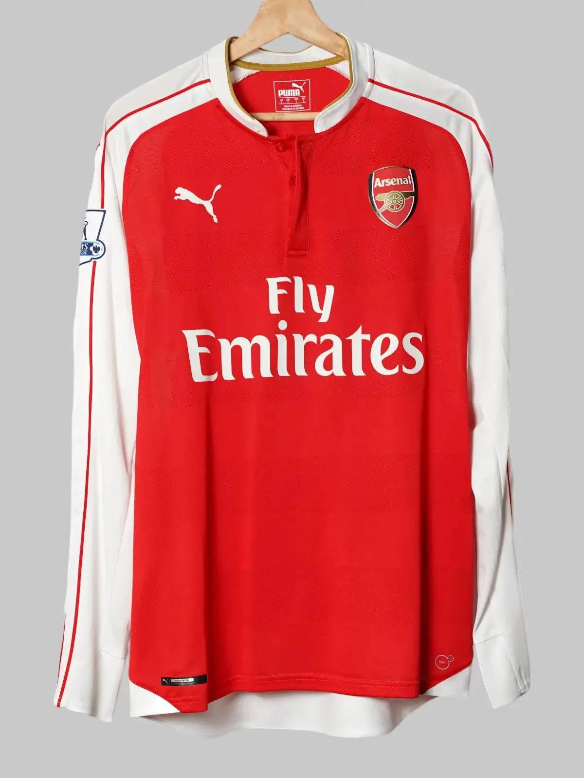 Arsenal Home Shirt L/S 2015/16 Alexis #17 (L)