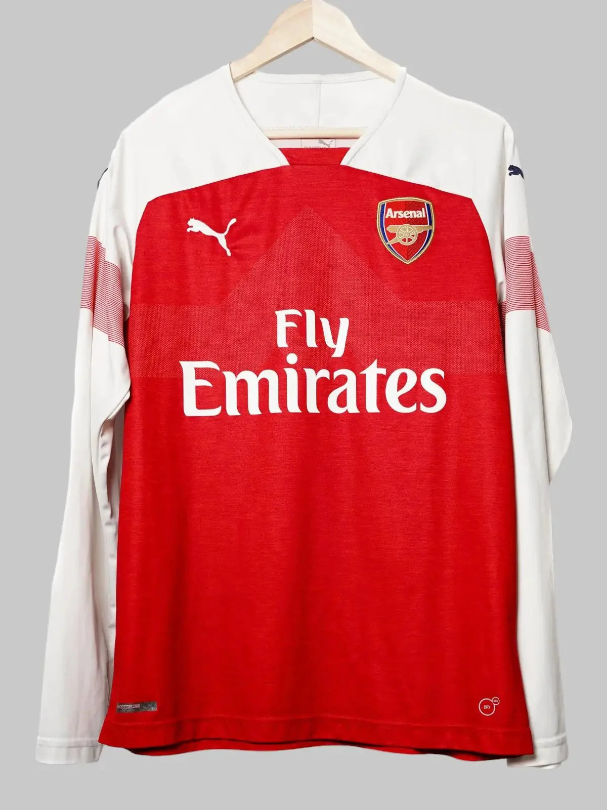 Arsenal Home Shirt L/S 2018/19 Aubameyang #14 (L)