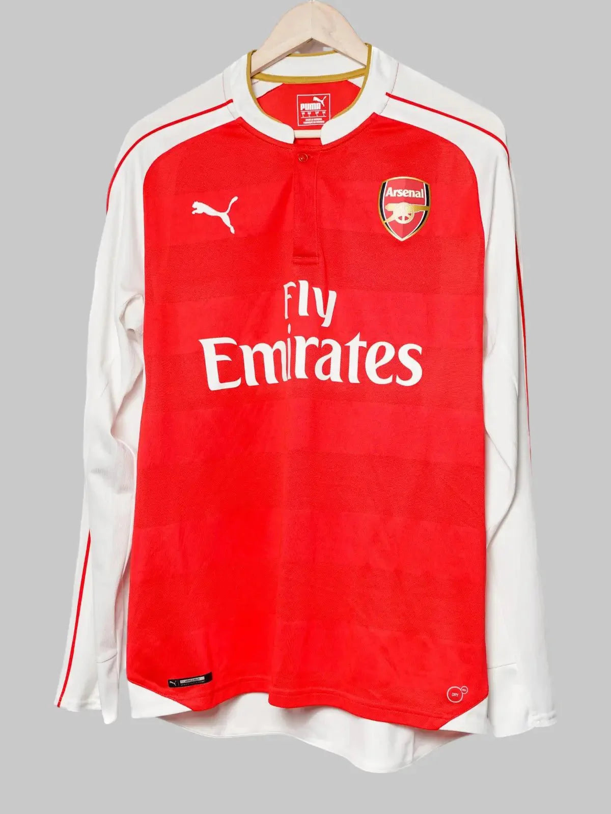 Arsenal L/S Home Shirt 2015/16 Alexis #17 (L)