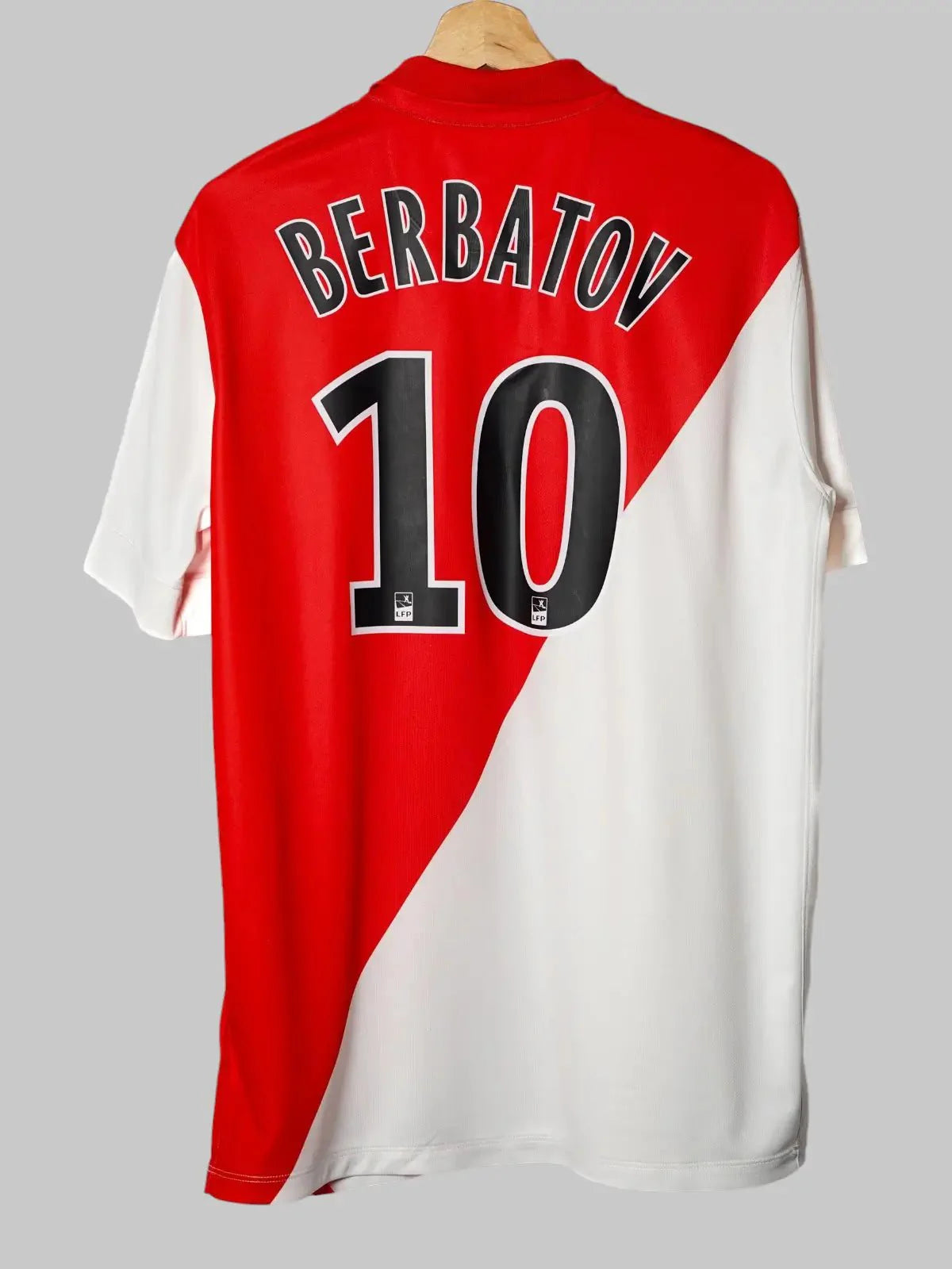 AS Monaco Home Shirt 2014/15 Berbatov #10 (L)