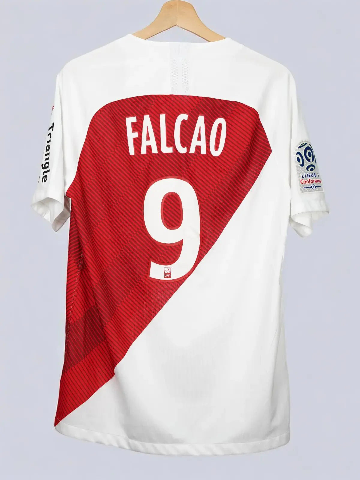 AS Monaco Home Shirt 2018/19 Falcao #9 (M)