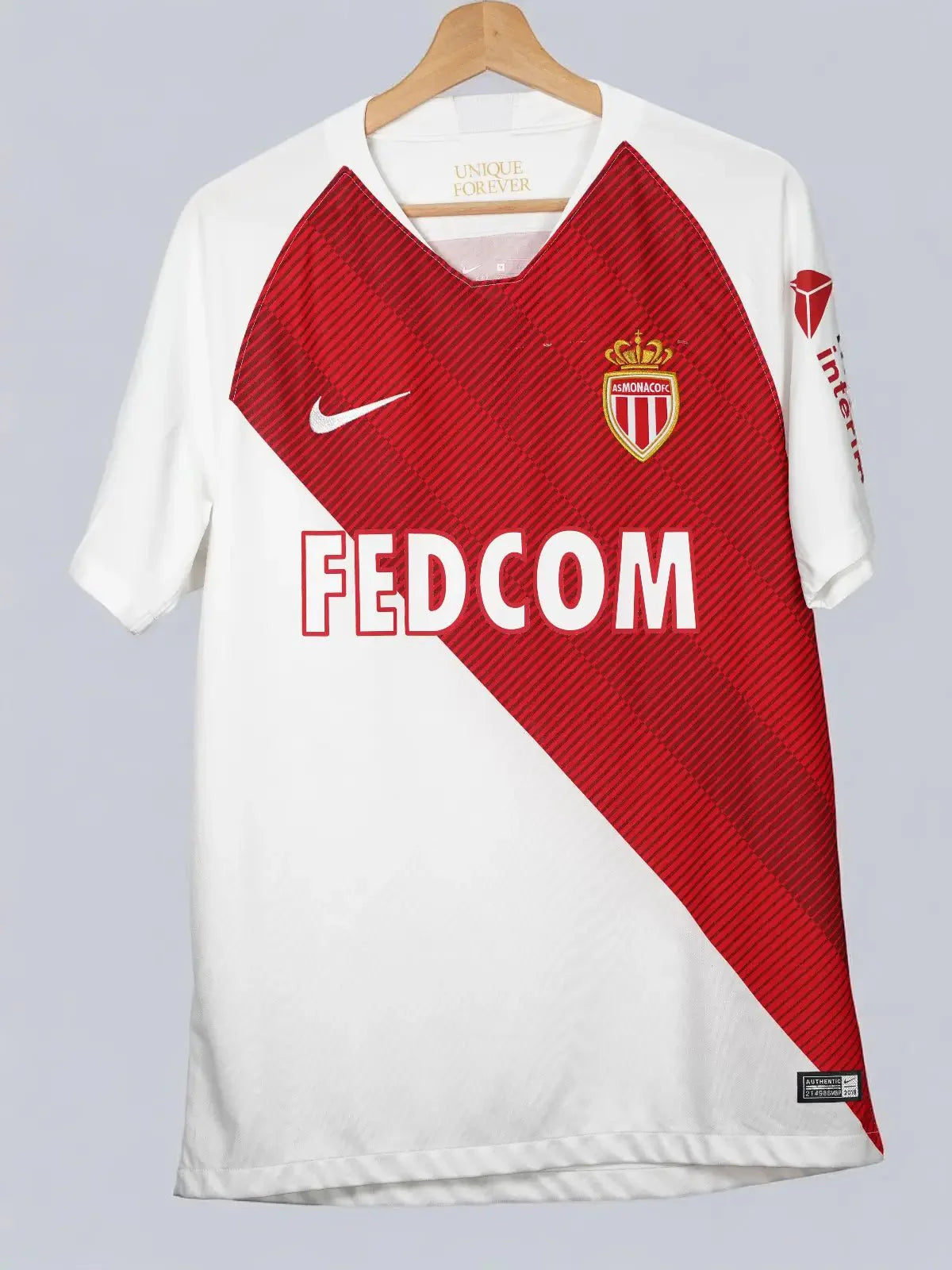 AS Monaco Home Shirt 2018/19 Falcao #9 (M)