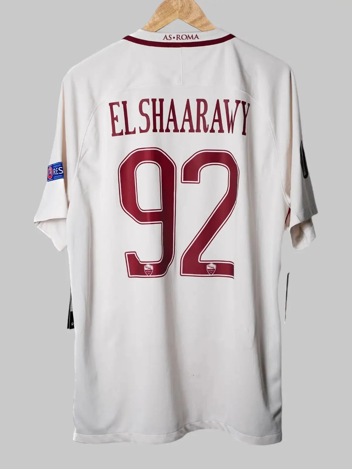 AS Roma Away Shirt 2016/17 El Shaarawy #92 BNWT (XL)