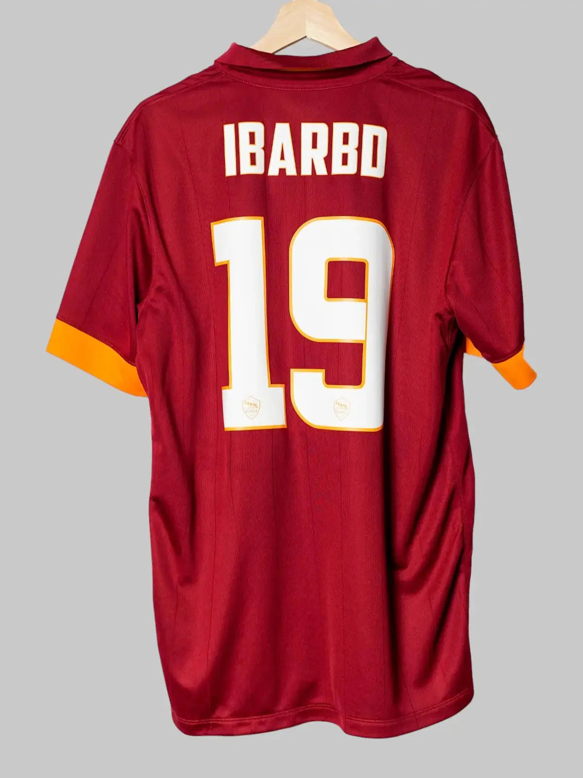 AS Roma Home Shirt 2014/15 Ibarbo #19 (L)