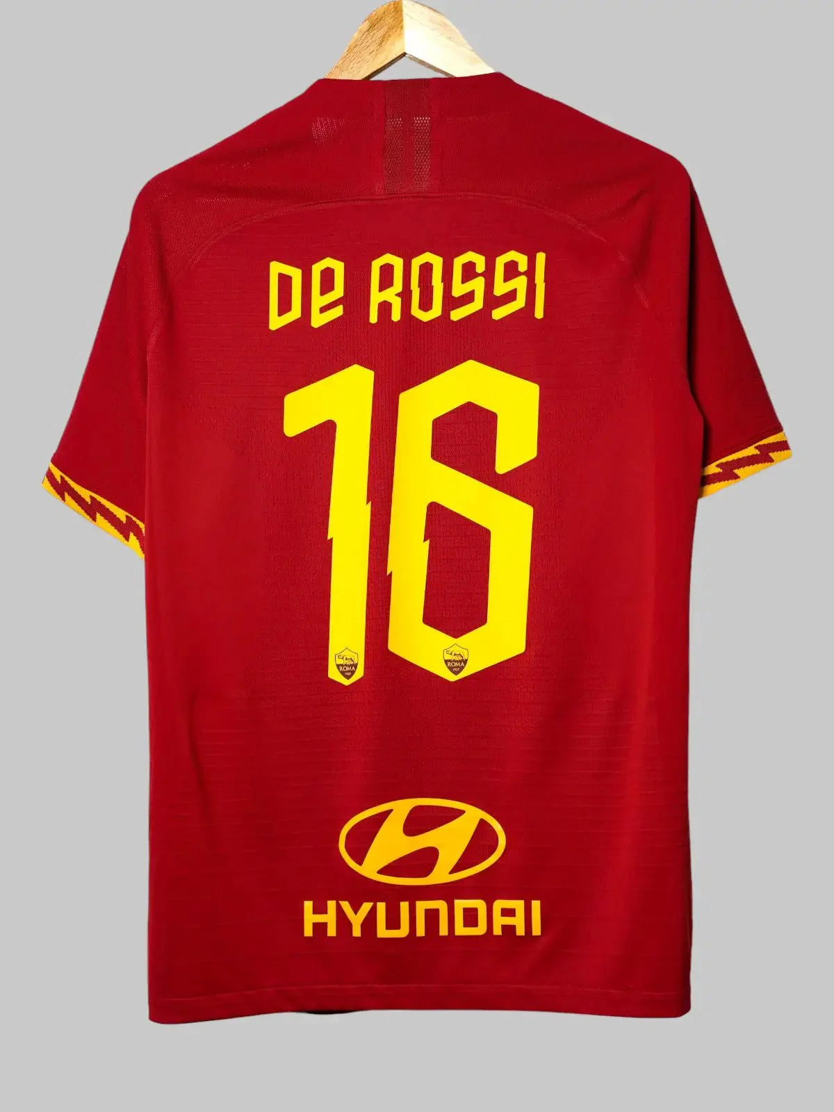 AS Roma Home Shirt Vaporknit 2019/20 De Rossi #16 (M)