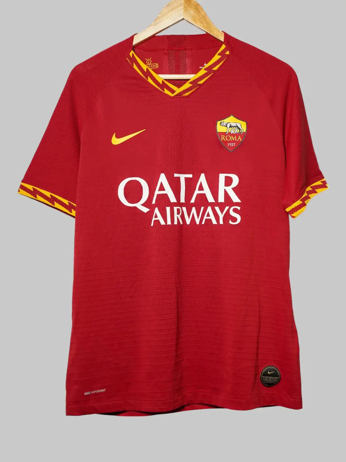AS Roma Home Shirt Vaporknit 2019/20 De Rossi #16 (M)