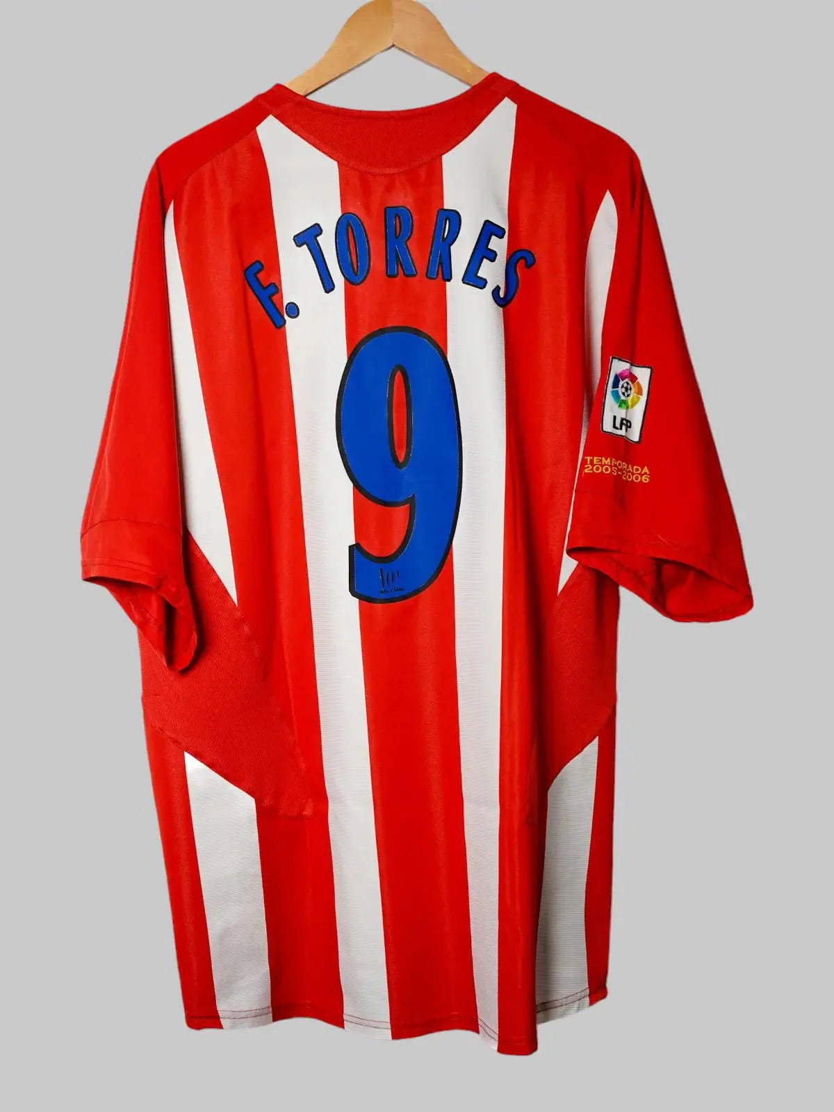 Atletico Madrid Home Shirt 2005/6 F.Torres #9 (3XL)