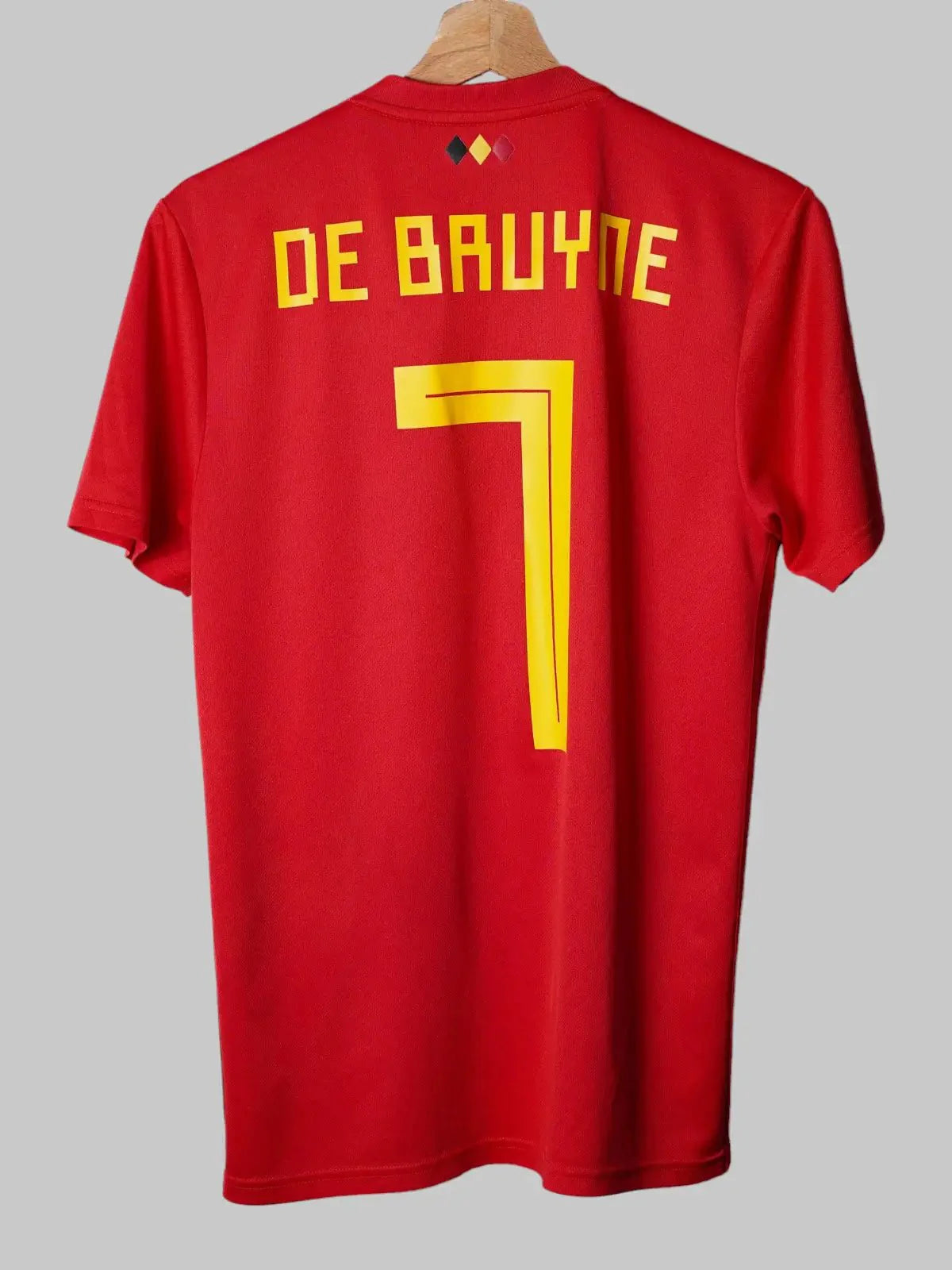Belgium Home Shirt 2018/19 De Bruyne #7 (S)