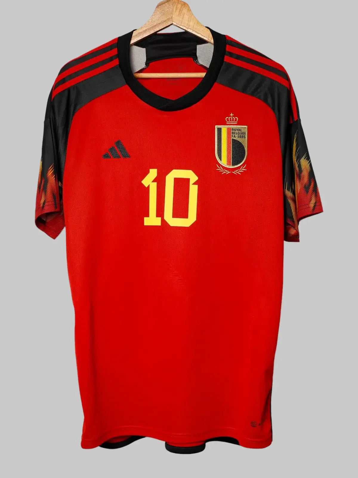 Belgium Home Shirt 2022/23 E.Hazard #10 (L)