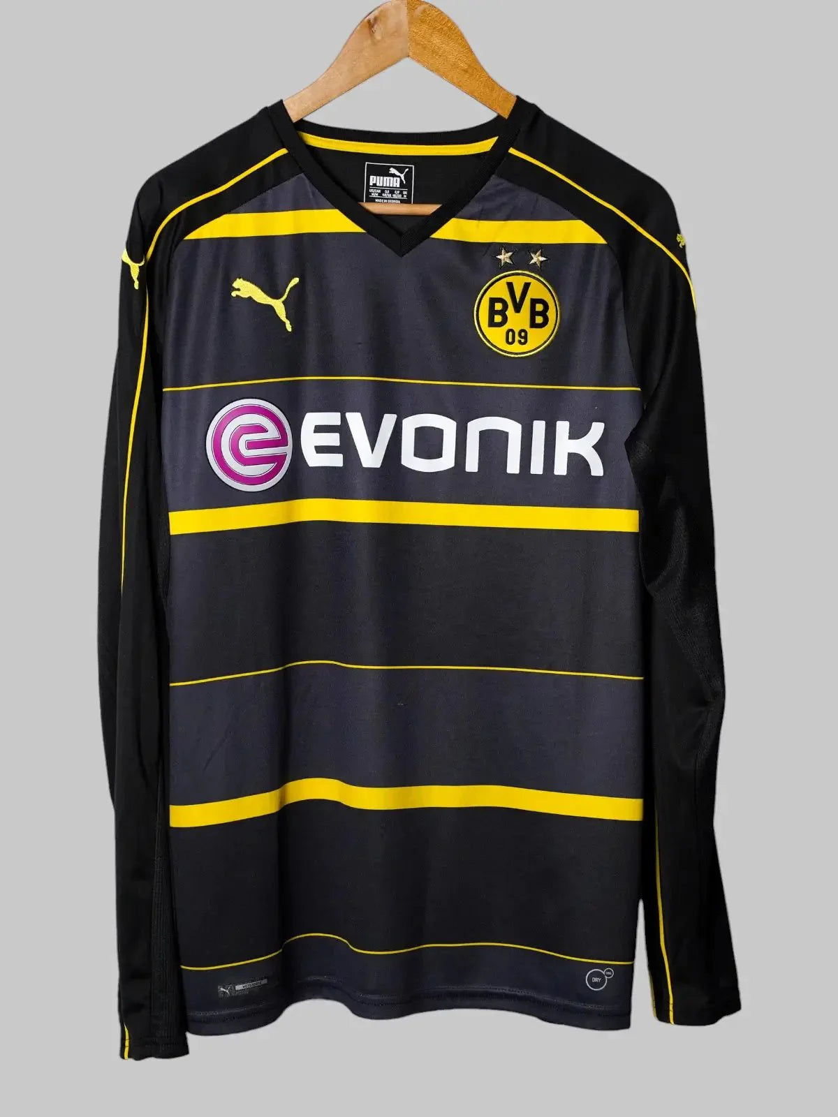 Borussia Dortmund Away Shirt 2016/17 L/S Dembélé #7 (M)