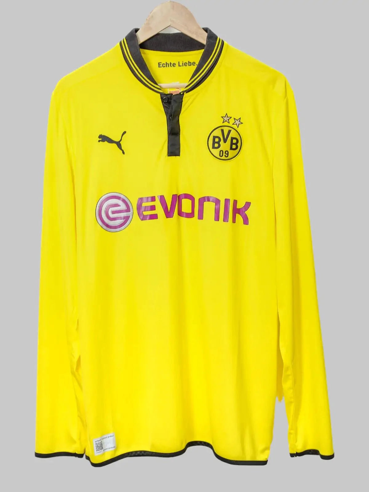 Borussia Dortmund Home Shirt L/S 2012/13 Hummels #15 (XL)