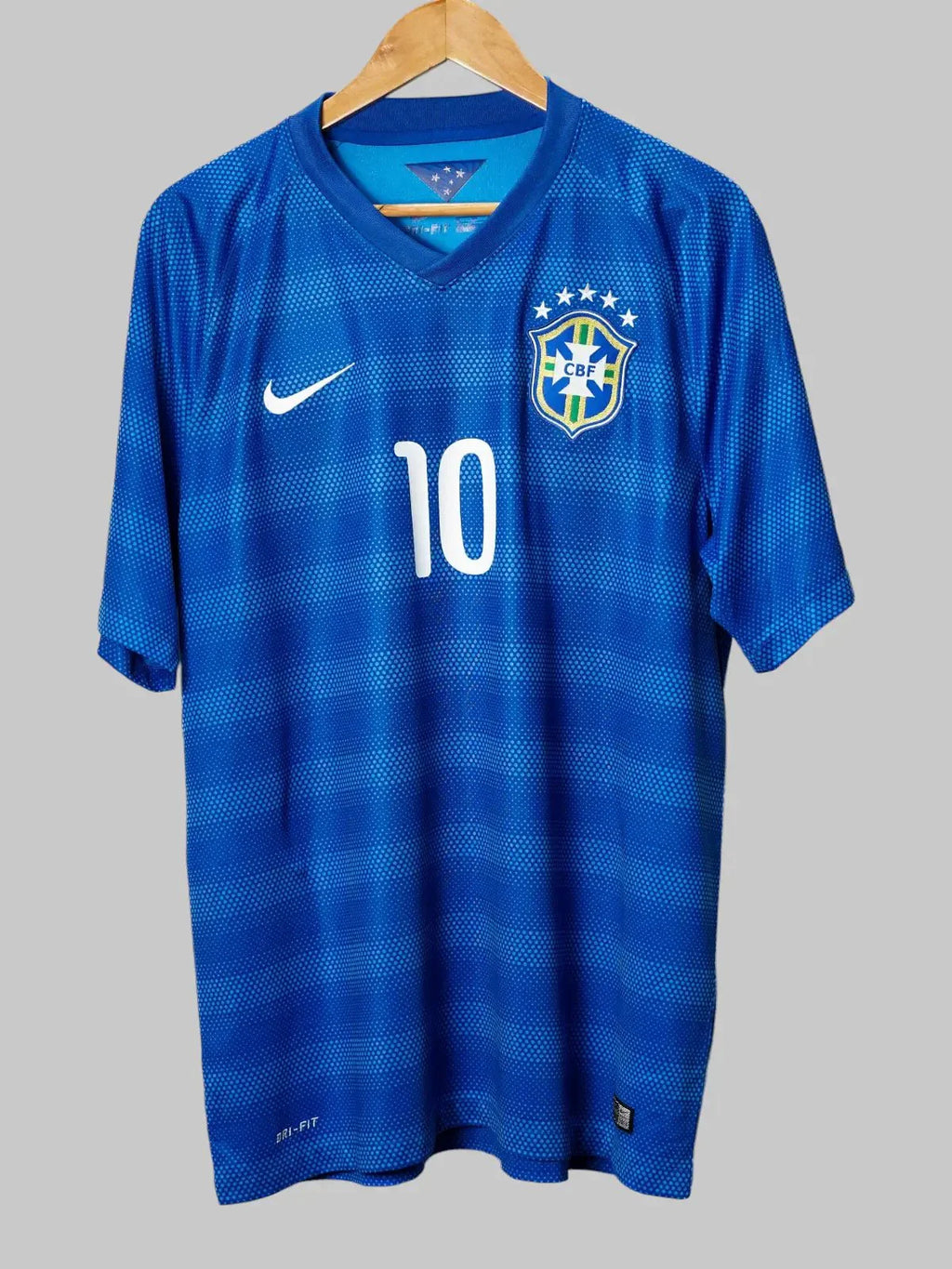 Brazil Away Shirt 2014/15 Neymar Jr #10 (XL)