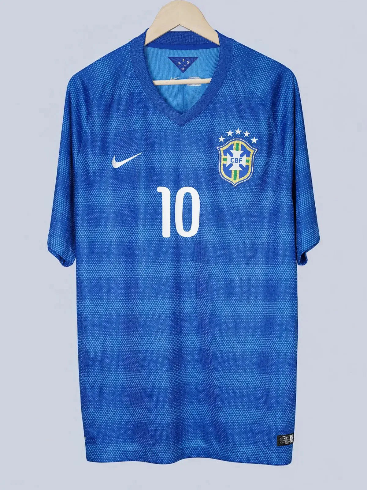 Brazil Away Shirt 2014/15 Neymar Jr #10 (XL)