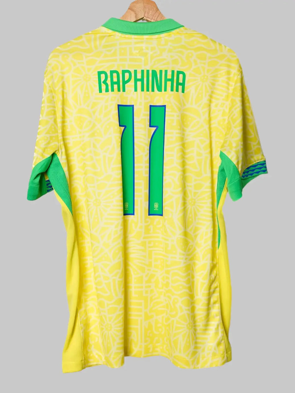 Brazil Home Shirt 2024/25 Raphinha #11 (L)