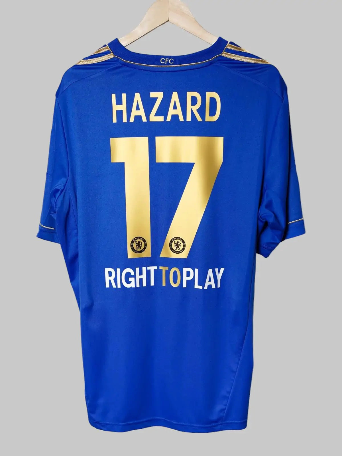 Chelsea Home Shirt 2012/13 Hazard #17 (XL)