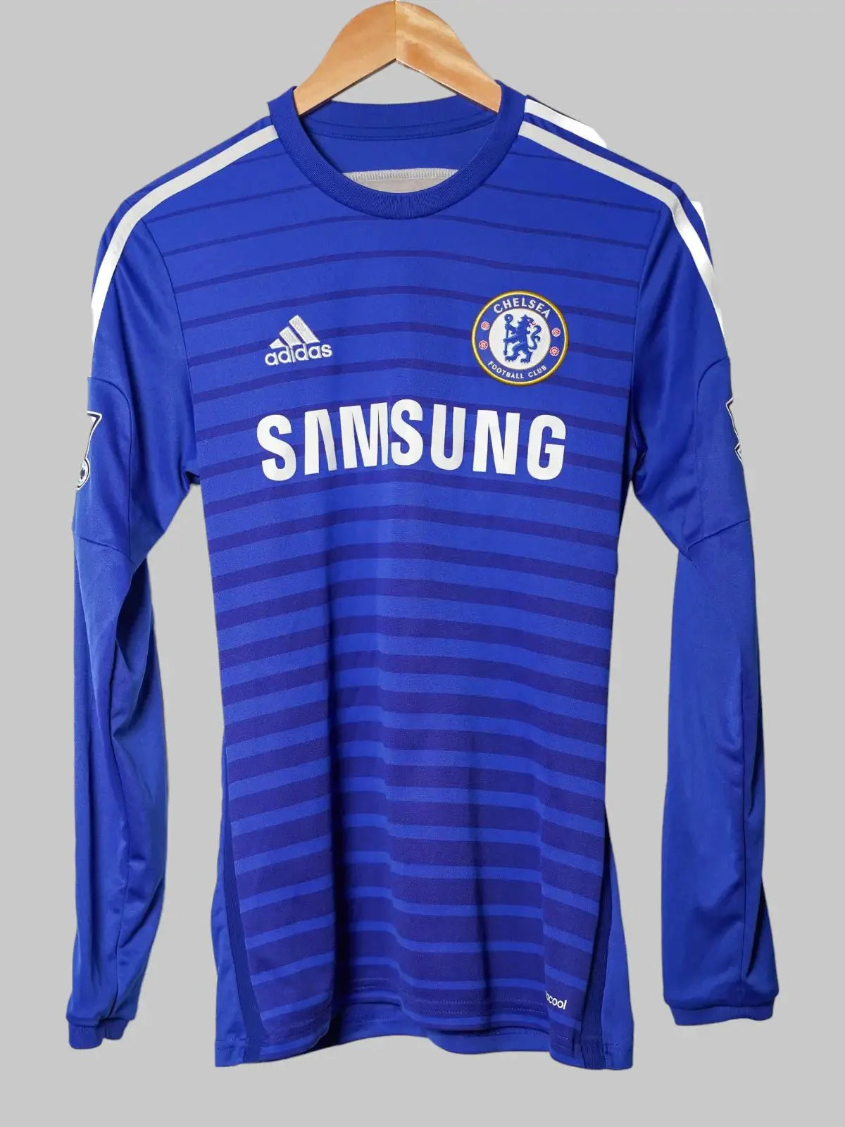 Chelsea Home Shirt L/S 2014/15 Hazard #10 (S)