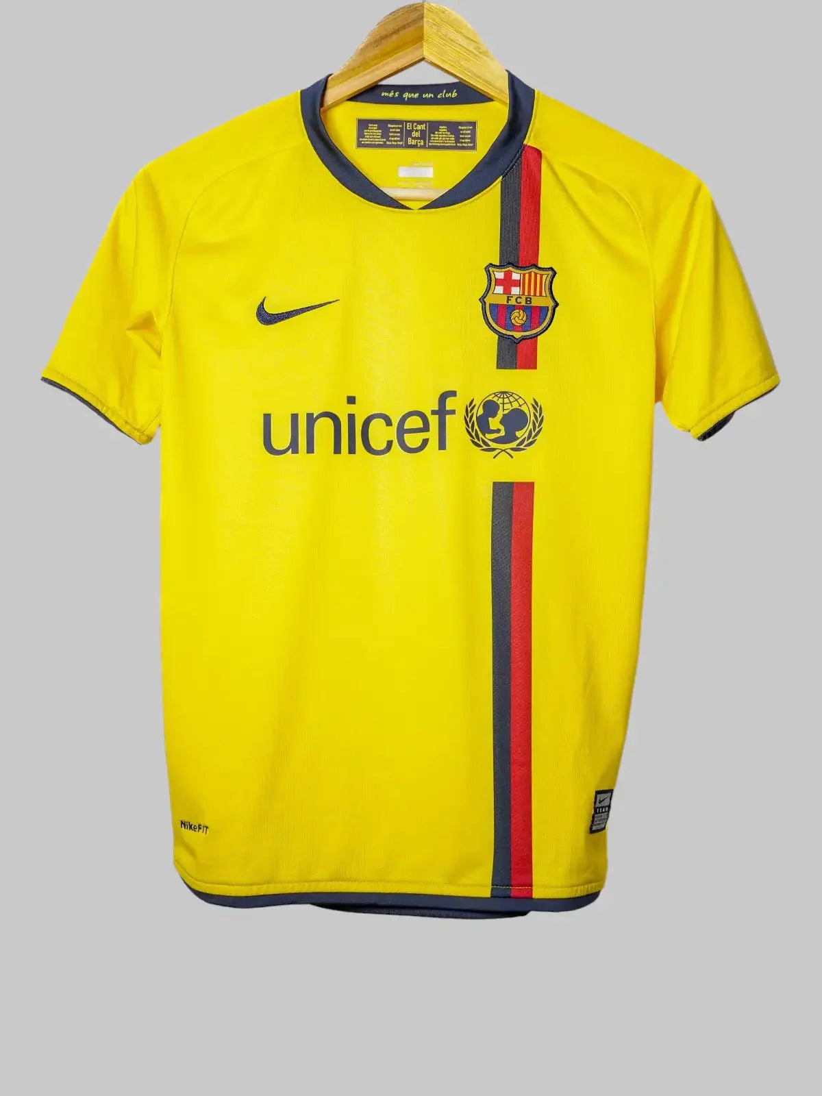 FC Barcelona Away Shirt 2008/09 (M kids)